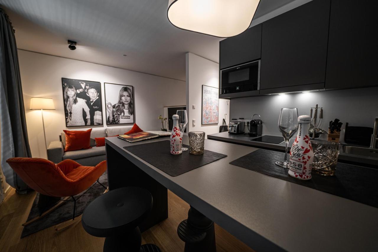 Luxury Apartments Duesseldorf Luaran gambar