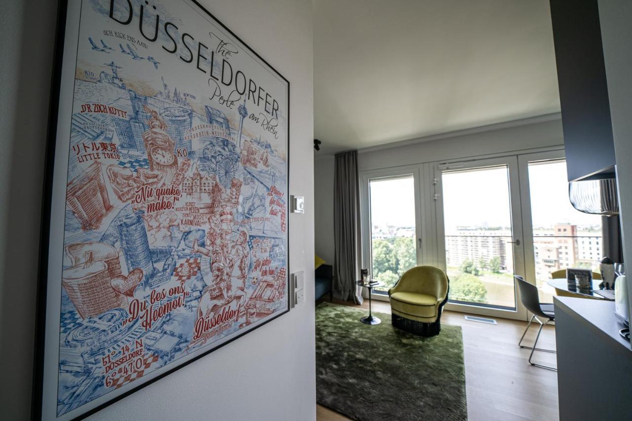 Luxury Apartments Duesseldorf Luaran gambar