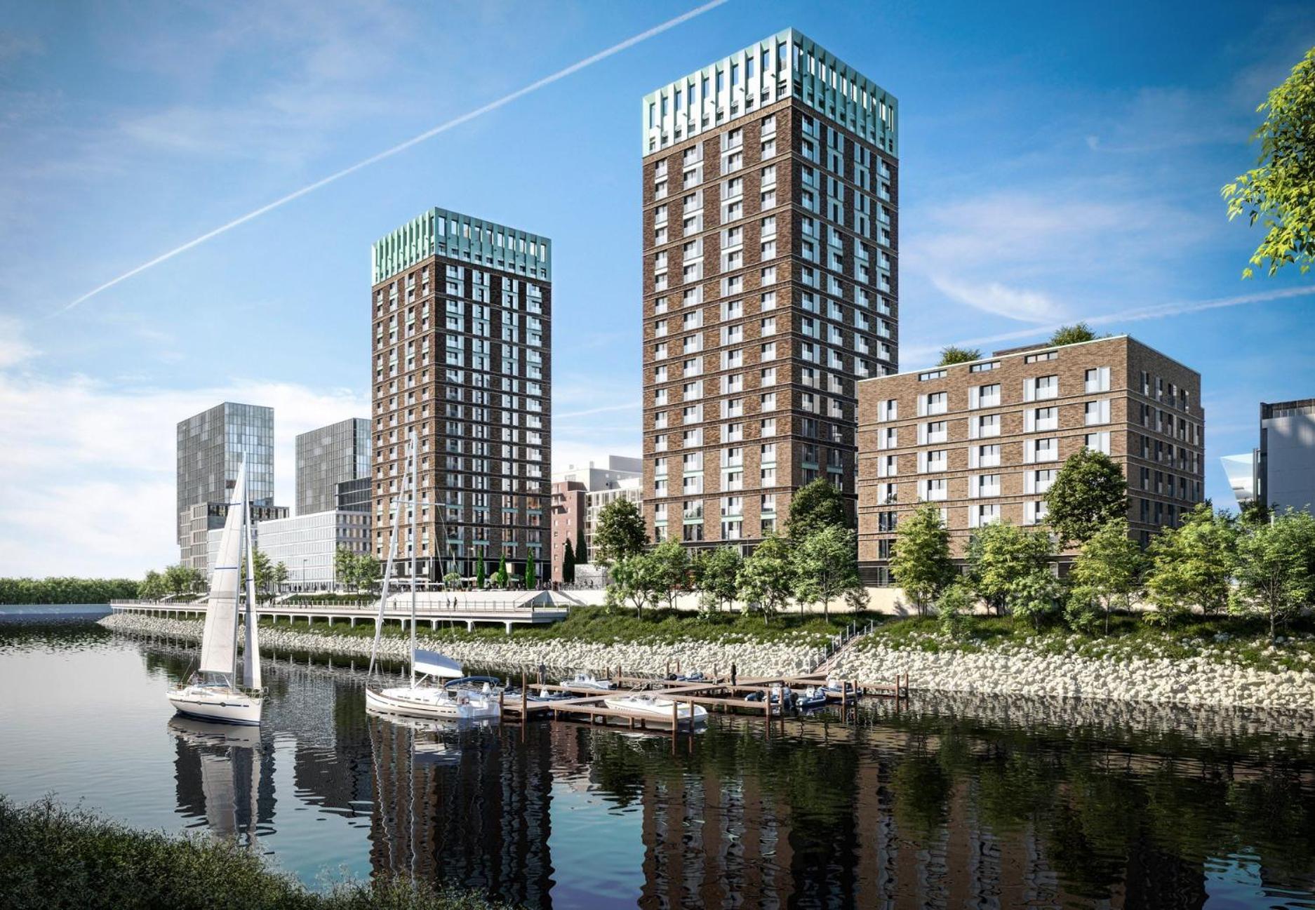 Luxury Apartments Duesseldorf Luaran gambar